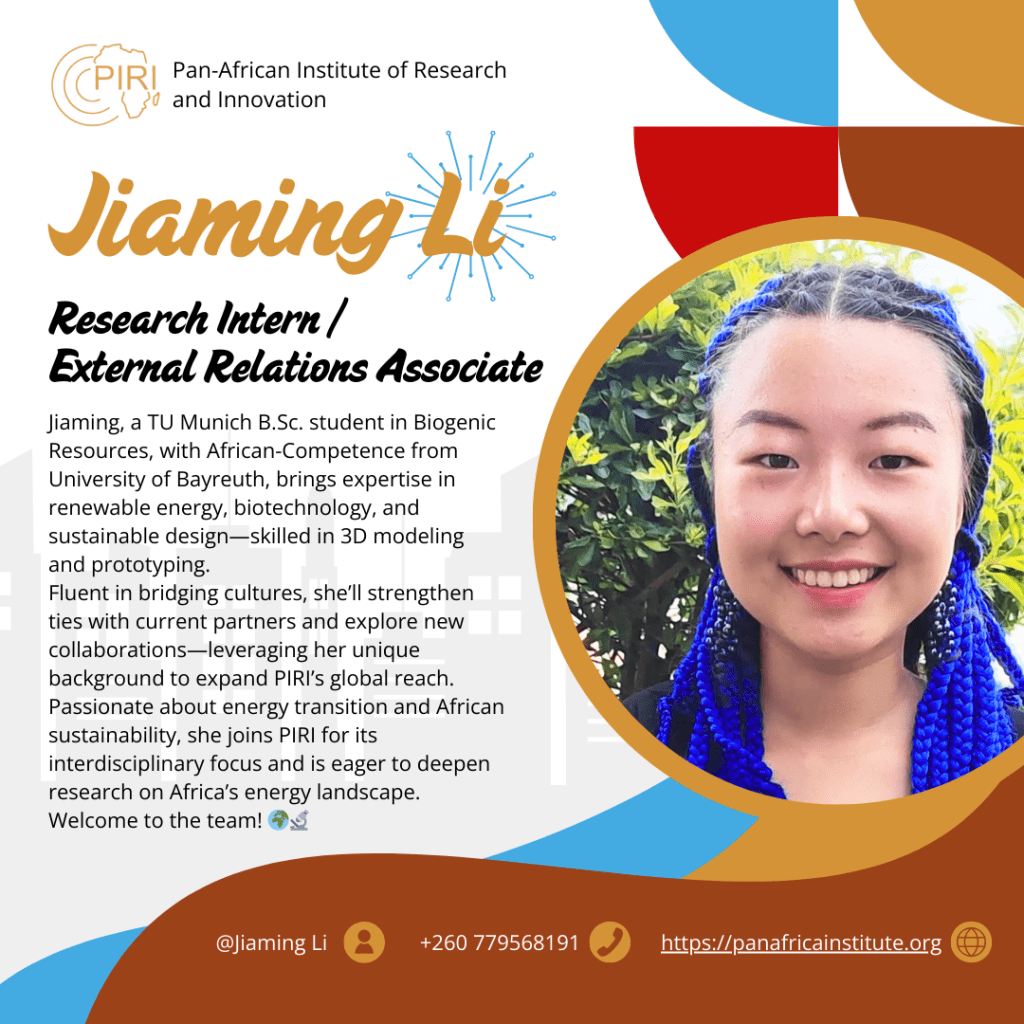 Welcome Research Intern Jiaming to&nbsp;PIRI!