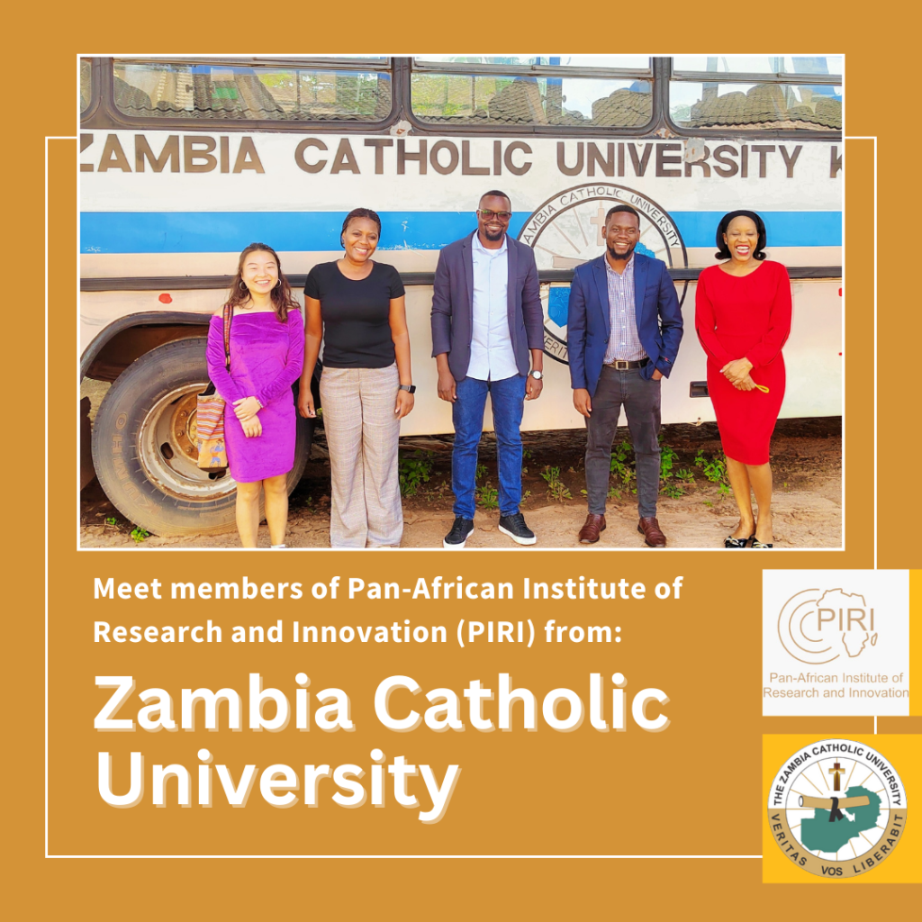 Meet PIRI members from Zambia Catholic University&nbsp;(ZCU)